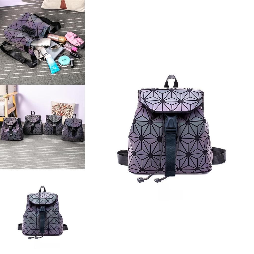 Women Quilted Pu Backpack With Multiple Pockets For Daily Use And Trendy Style