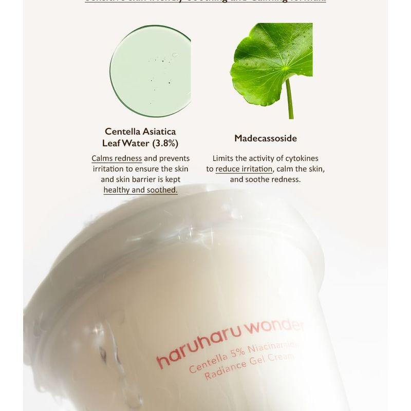 haruharu wonder - Centella 5% Niacinamide Radiance Gel Cream