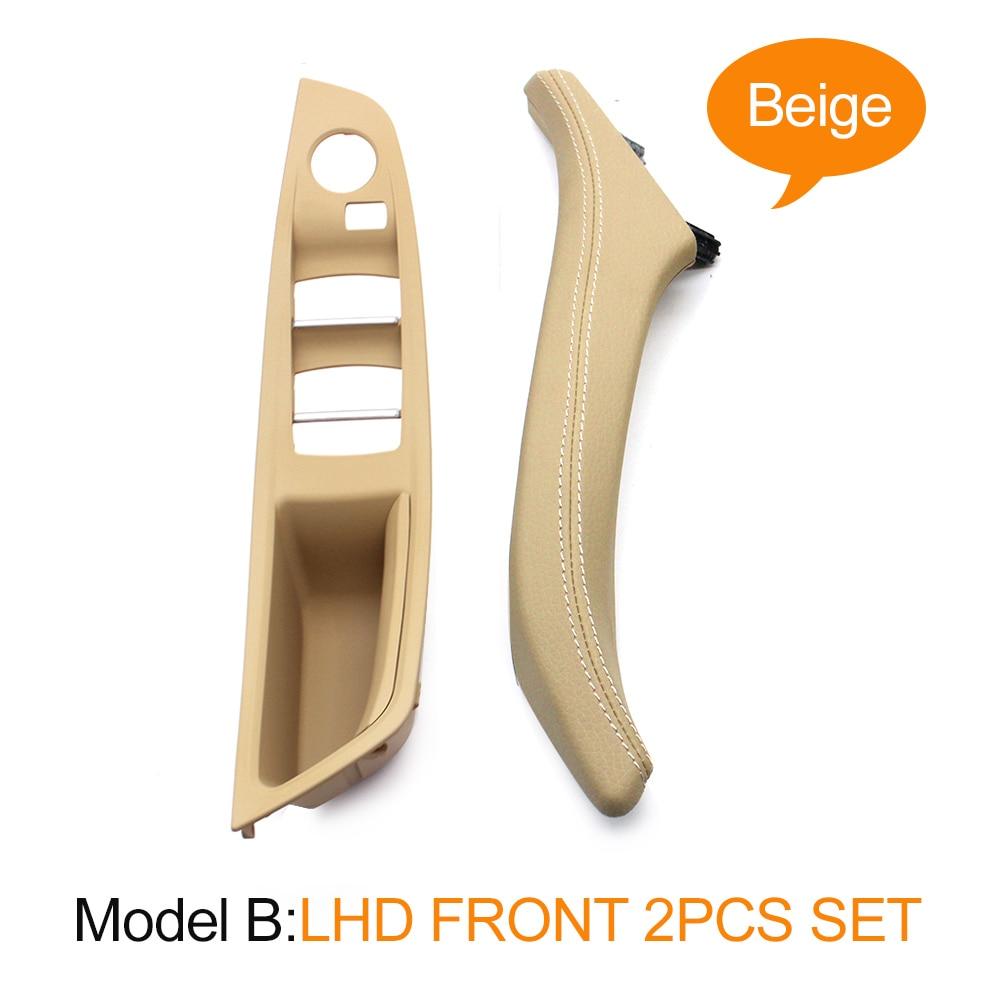 LHD Interior Car Front Left Right Armest Cover Panel Door Handle Assembly For BMW 5 Series F10 F11 523i 525i 528i 530i 535i 540i