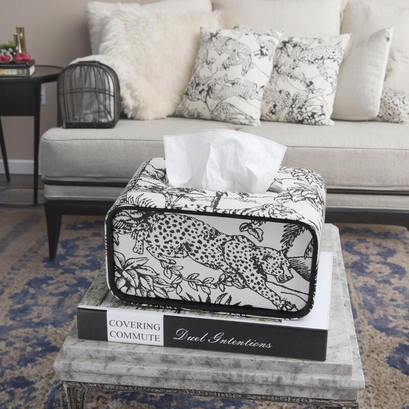 Cmaos Square Round Tissue Box
