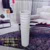 Rattan Decorative Floor Vase: Nordic Ceramic-Style Resin for Dried Flowers