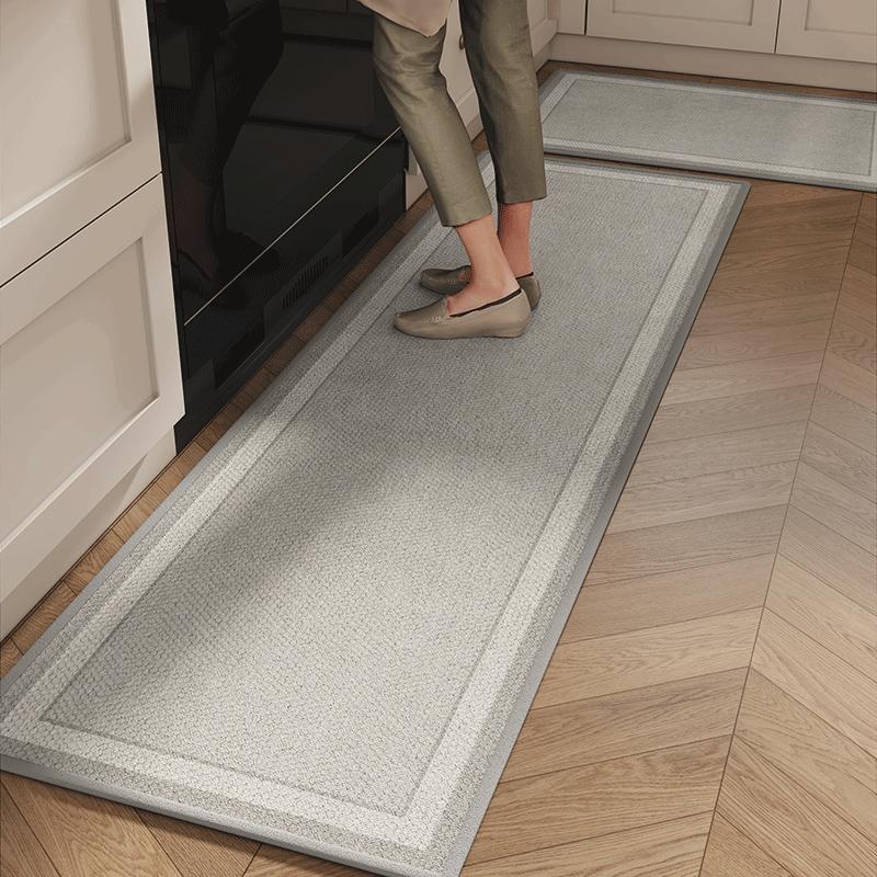 Carpet For Kitchen Floor Mat Absorbent Non-Slip Carpets Minimalist Solid Color Design Home Decoration Rug Alfombra De Cocina