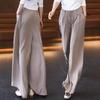Women's Oversized Wide-Leg Drape Culottes – Spring/Summer Casual Lazy Pants