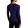 Polo Ralph Lauren Crew Neck Embroidered Pony Logo Long Sleeve Knit Top Women tops 211971869-022