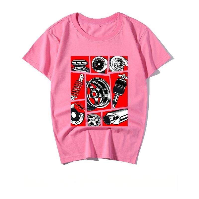 2026 New Racing Culture Fan Modified Driver Printed Mens and Womens Short Sleeve Loose Plus Size Crew Neck TShirts