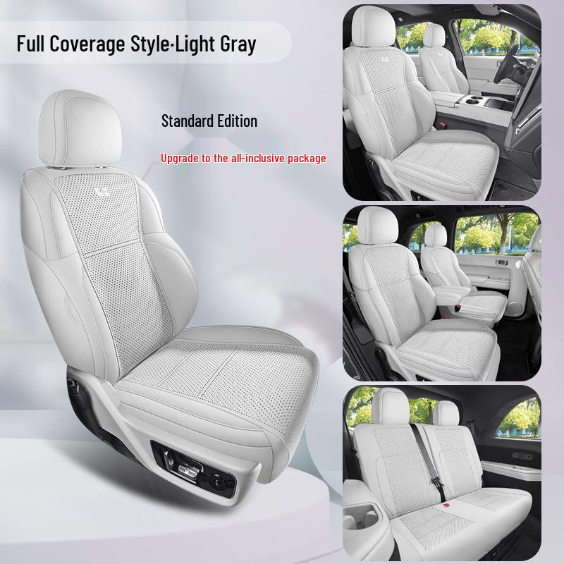 Ideal i8 Suede Saddle Pads: Custom-fit for Six-Seat, Fully Enclosed, Perforated, Breathable Car Seats.