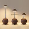 Rechargeable LED Table Lamp with Remote & Touch Control for Bedside and Hotel Decor