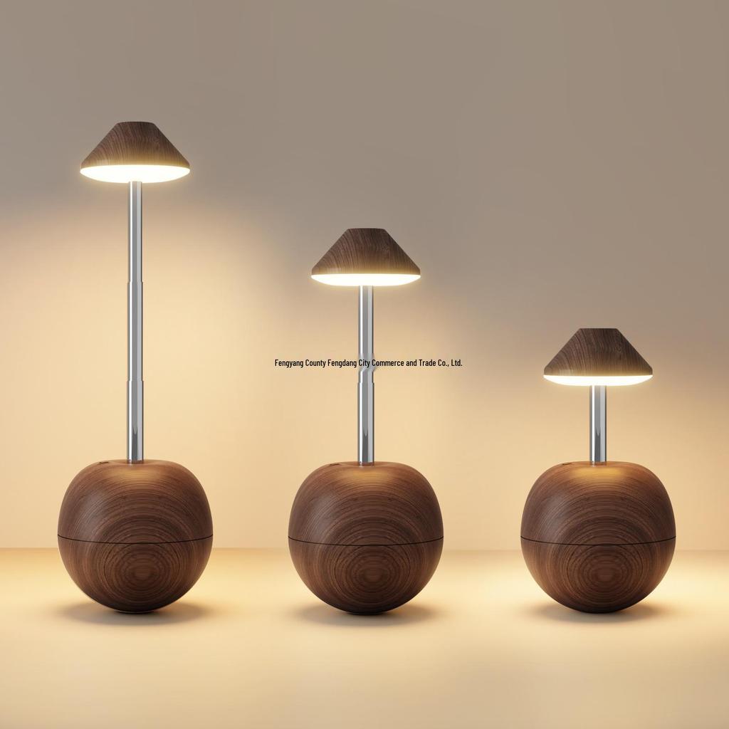Rechargeable LED Table Lamp with Remote & Touch Control for Bedside and Hotel Decor