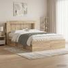 Headboard Cabinet with Storage Sonoma Oak Engineered Wood