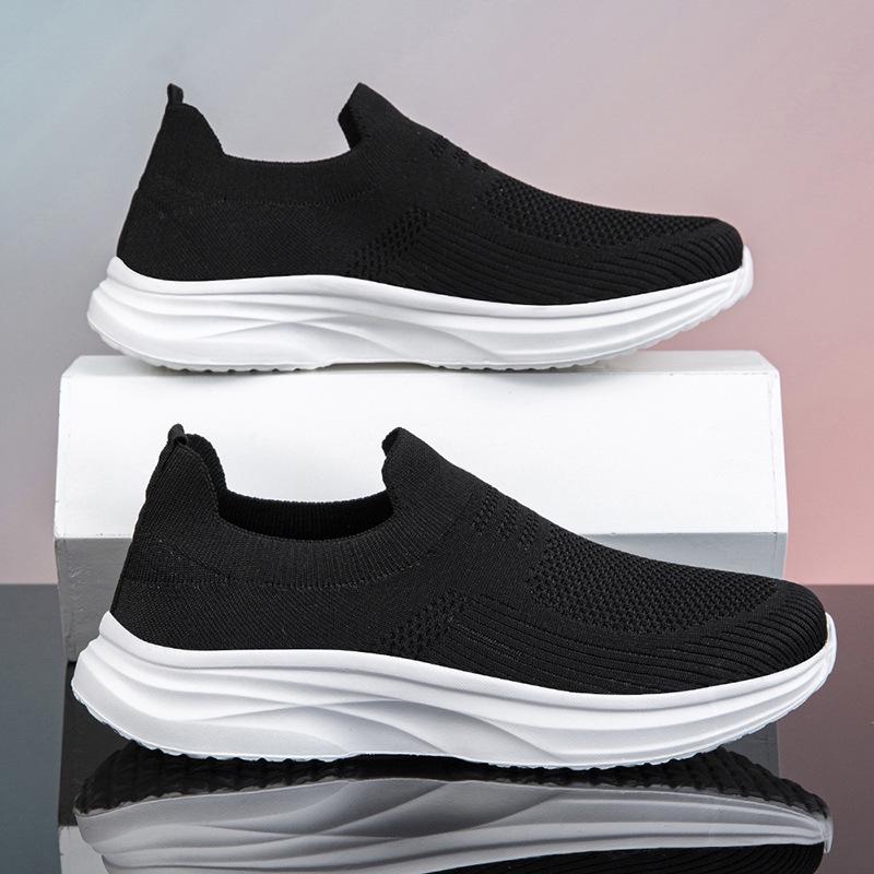 Herren Vielseitige Mode Mesh Slip-On Sportschuhe 2025 - Atmungsaktiv, Geruchsfrei Freizeitfußbekleidung