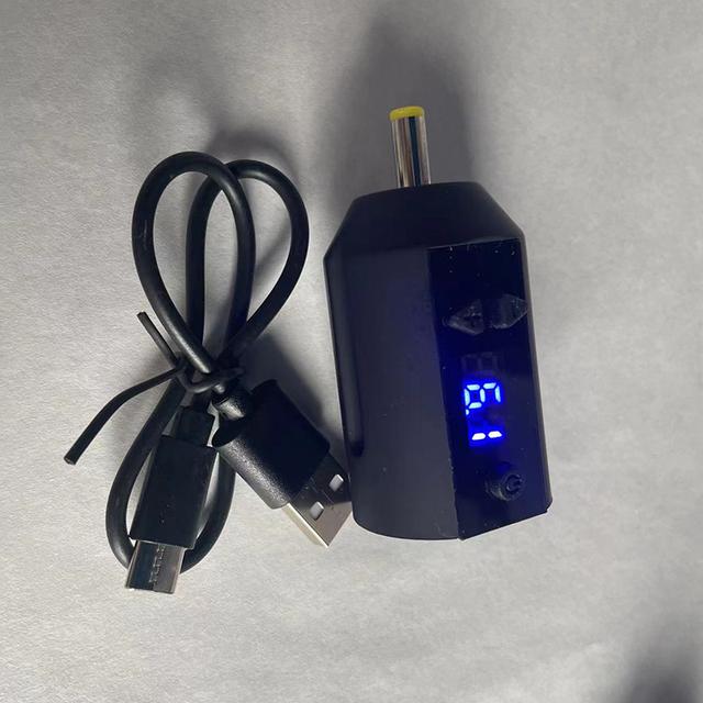 

Мини-аккумулятор для татуировки NB, 1500 мАч, RCA/DC, беспроводной источник питания для татуировки, тип-c, быстрая зарядка, 3‑12 В, регулируемый цифровой дисплей DC