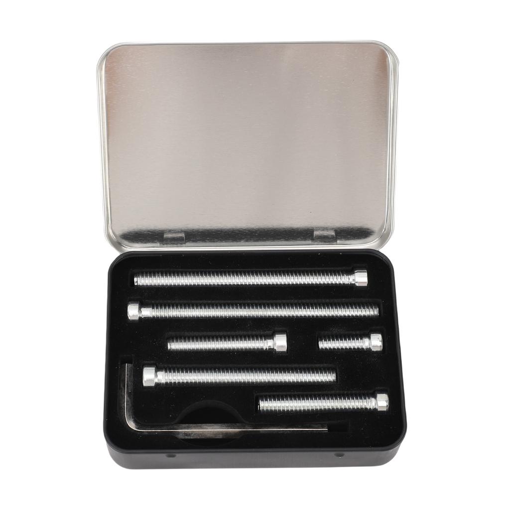 6 Stück Pool Queue Gewichtsschrauben Set 0,2 0,4 0,5 0,8 1,0 1,5 Unzen Aluminium Billardstock Gewichtsschraube