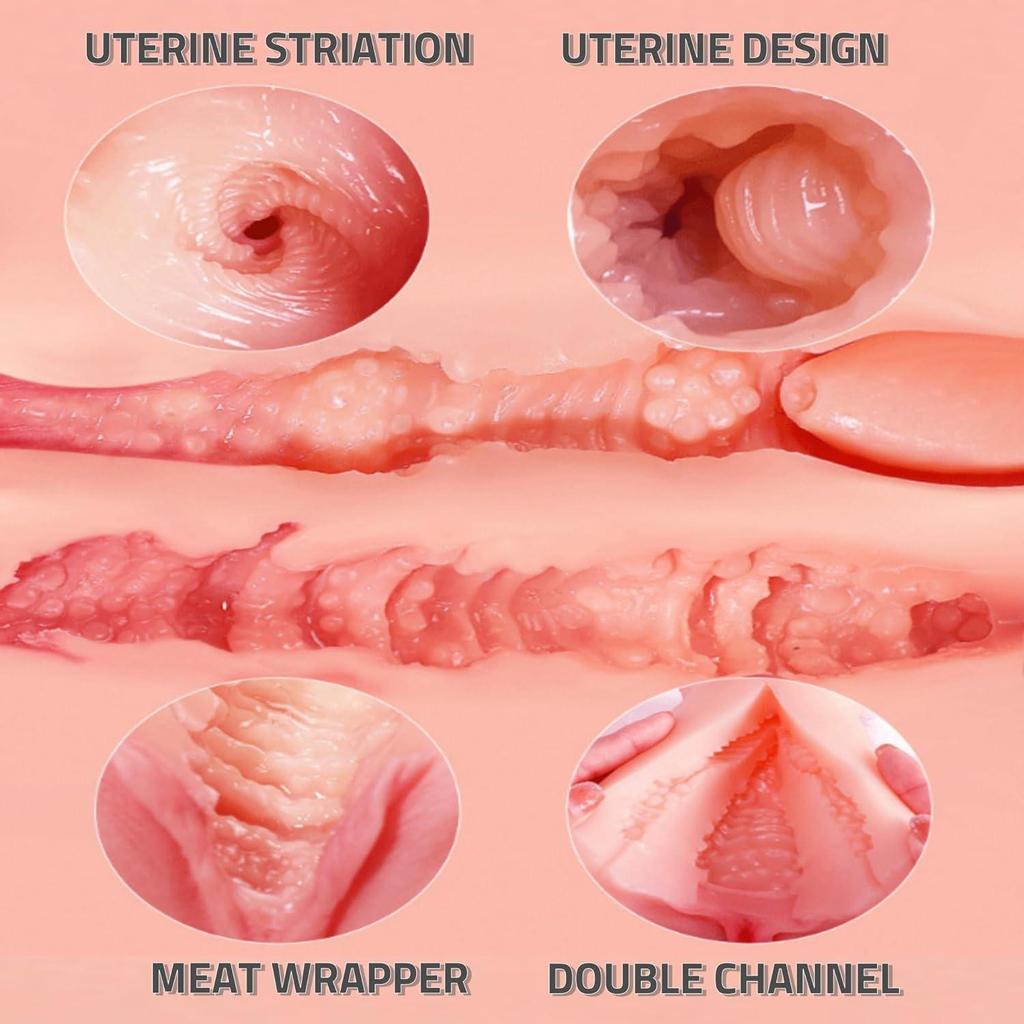 HWC13-Mengna-half-body armless large breast silicone Sexy figure sex doll realistic breast sexy vagina adult masturbation toys