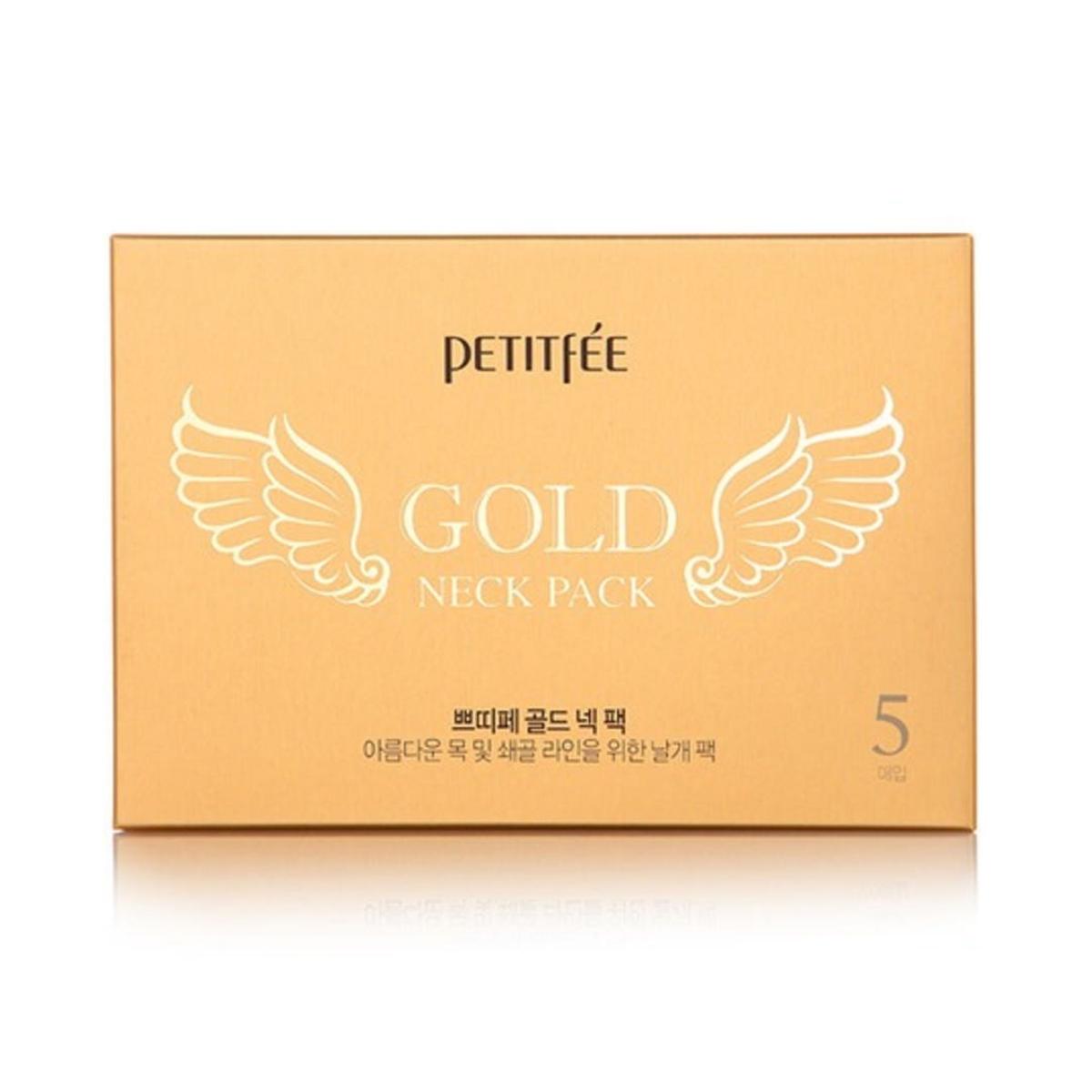 

Petitfee Gold Hydrogel Neck Patch - Firming & Smoothing Care (5 Sheets / 10g)