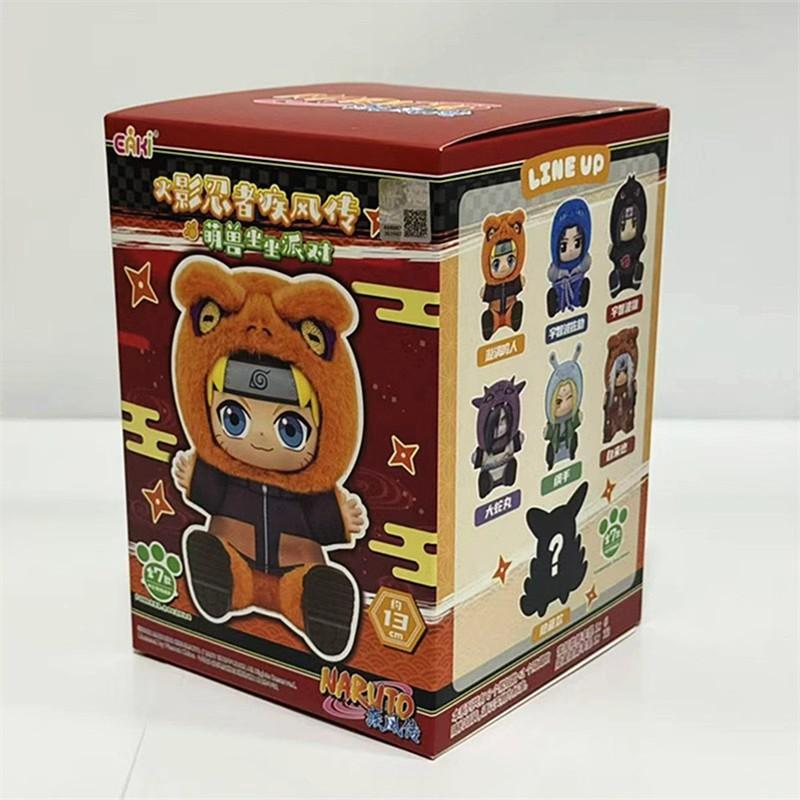 

Naruto Blind Box Shippuden Beast Party Volume 2 Genuine in Stock Anime Character Dolls Collection Toys Gifts