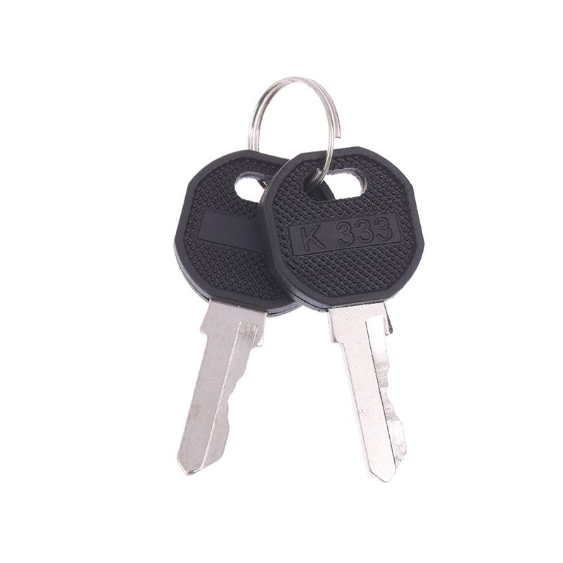 2 Pcs K333 Keys Caravan Locker Key For Emka Ek333 Elddis Front Gas Locker Key Ek 333 Ms300 Series Cabinet Lock Key