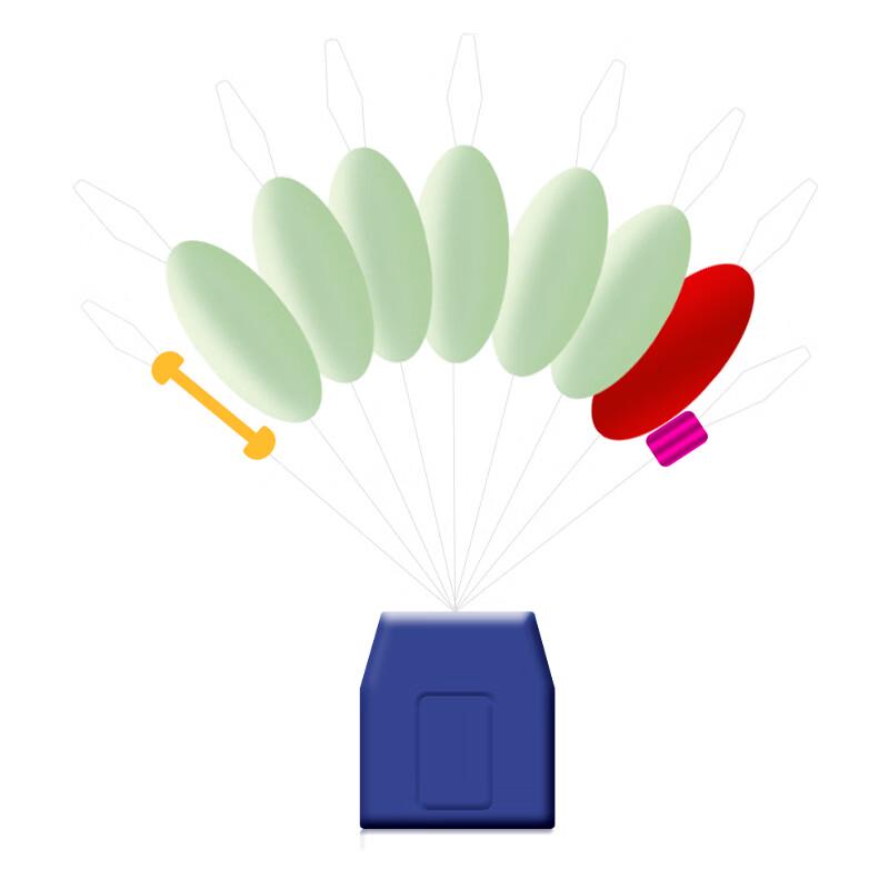 Luminous Seven-Star Fishing Floats