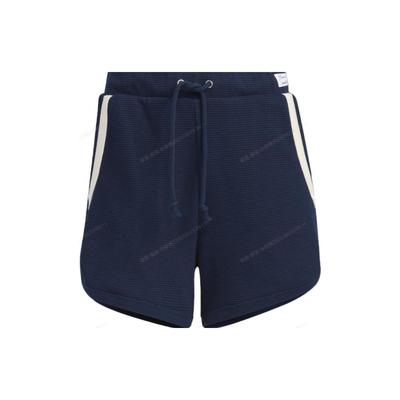 קולקציית קו-ברנדינג Originals X Notitle FW23 מכנסי שורט עם כיס קונטרסטי ושרוך נשים תחתונים כחול IN1074