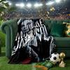 Michael Crowned Legacy Throws Blanket Flannel Blankets Plush for Couch Bed Gifts for Men Women Travel picnic blanket Christmas fan gifts