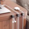6/12 Pcs Magnetic Cable Clip Cable Holder Adhesive Wire Keeper Cord Cable Organizer For Home Office Under Desk Management