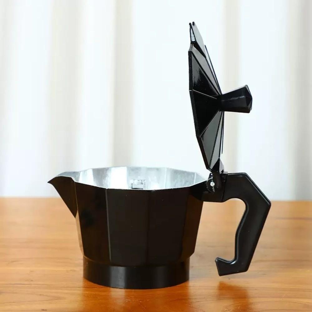 Aluminum Espresso Kettle with Handle Cafe Brewing Tools Percolator Coffee Maker Moka Pot Home