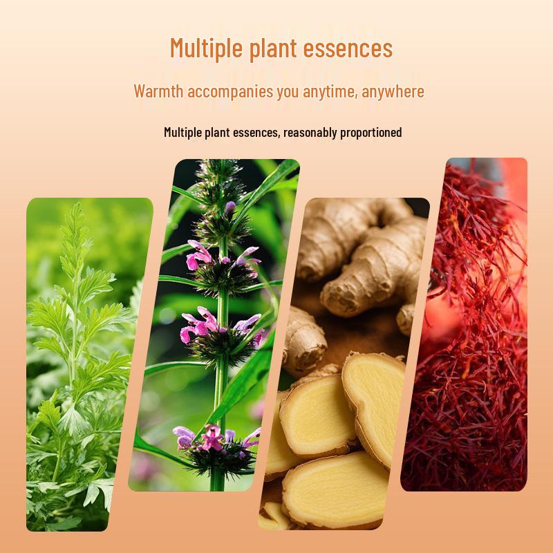 Mugwort & Ginger Self-Heating Menstrual Warm Patch for Cold Relief