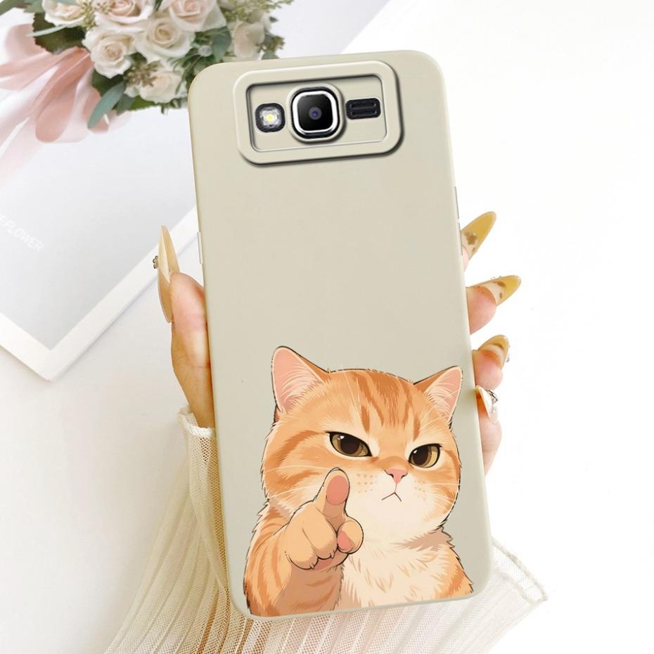 Cute Printed Phone Case For Samsung Galaxy J2 Prime G532G Grand Prime G530F G531H Soft Silicone Shockproof Cases Covers Bumpers