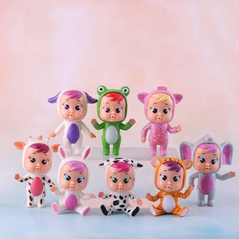 Handgezeichnete und einzigartige Cry Babies Kuchendekorationen Perfekt für Dekorationen und als Geschenk