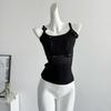 Women's Summer Floral Knit Cami Top Sleeveless Slim Fit Camisole