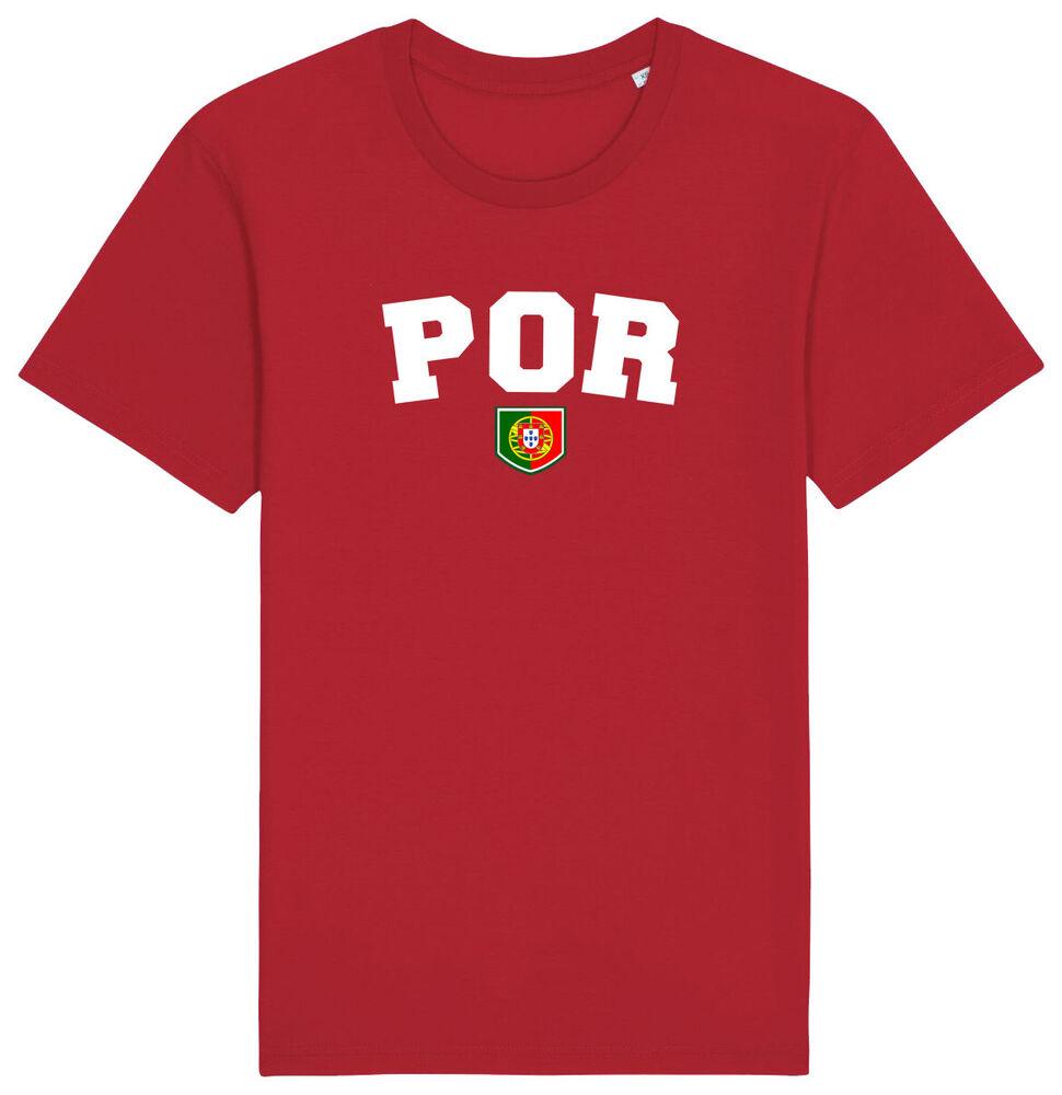 

Portugal POR T-Shirt 2024,Adults Kids Baby Family, Football Euro Shipping Gift M