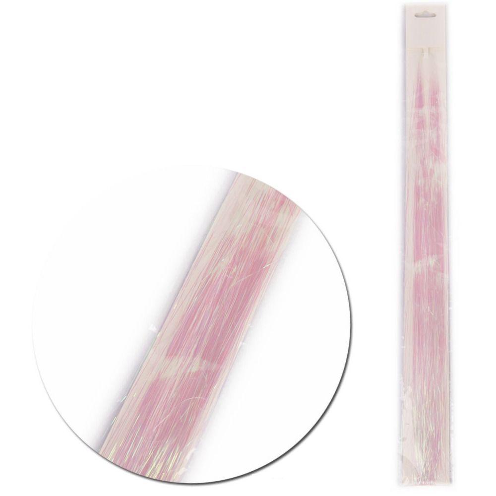 

Шелковые наращенные волосы Блестящие Сияющие Мишура для волос Плетение Головной убор Длинный Прямой Блестящий Хвост P