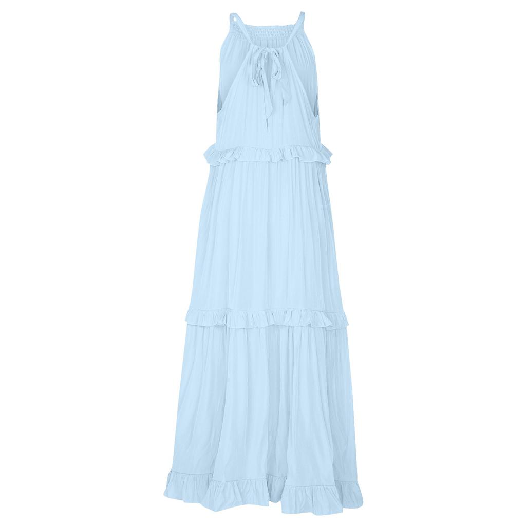 Women's Summer Long Dress Big Swing Beach Dress