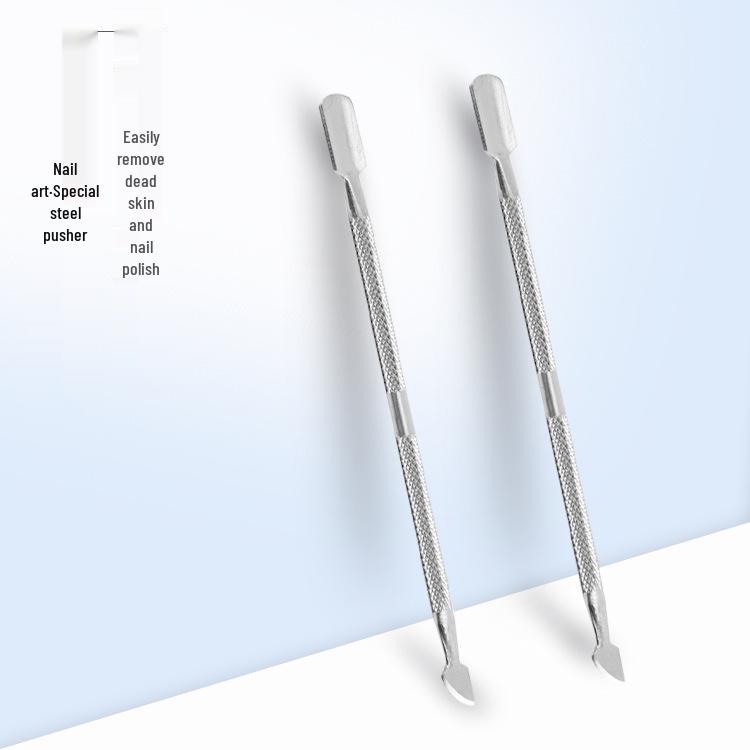 

Stainless Steel Cuticle Remover & Nail Polisher with Mirror Finish