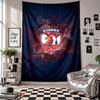 Tapisserie murale Sydney Roosters Décoration d'intérieur Tissu à suspendre au mur pour chambre à coucher Salon Arrière-plan