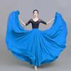 720° Double-Layer Chiffon Swing Skirt for Modern Ballroom and Square Dance Practice