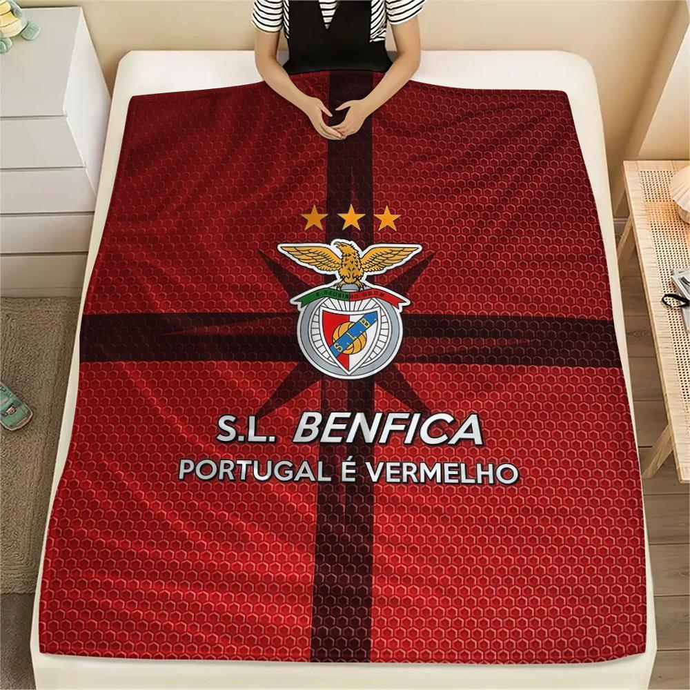 SL Benfica Flanelldecke, Hohe Qualität, Bequem für alle Jahreszeiten, Heimdekoration, Wärme und Komfort