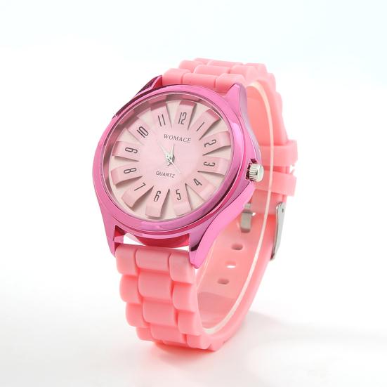 Jelly Watch Convenient to Wear Comfortable Bright Color Especial Quartz Watch for Gift