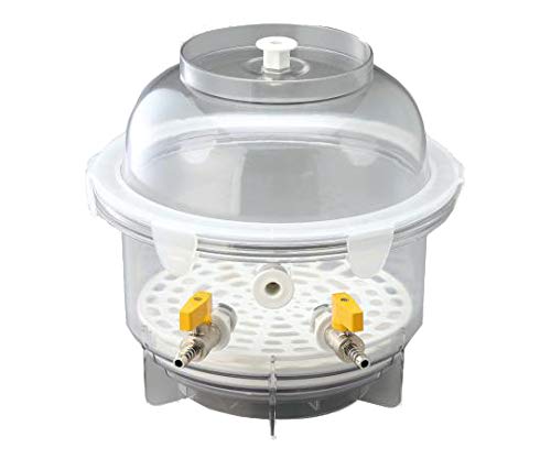 Vacuum Desiccator AS ONE Easy Lock High Vacuum RVD-250 250mm Diameter