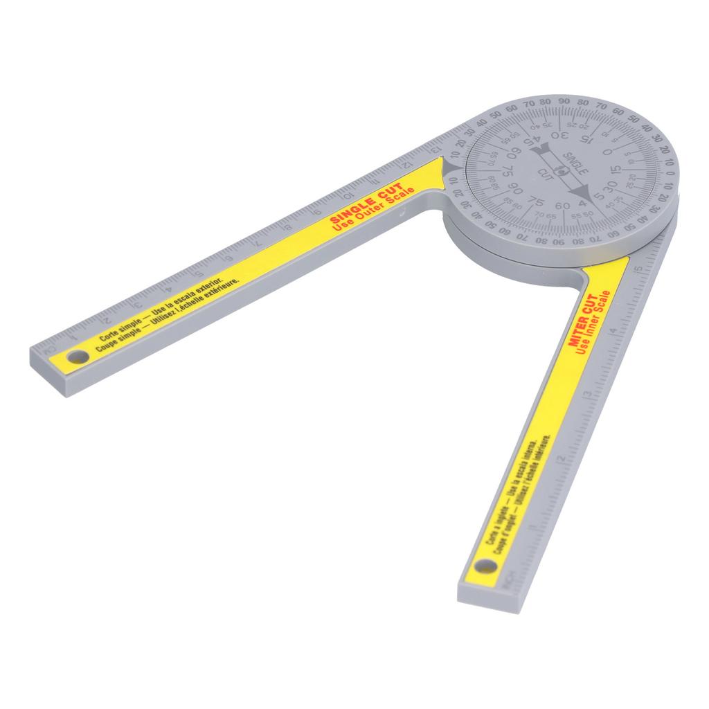 Miter Saw Protractor 360 Degree Angle Finder Gauge Cutting Guide Tool for Carpenters Plumbers