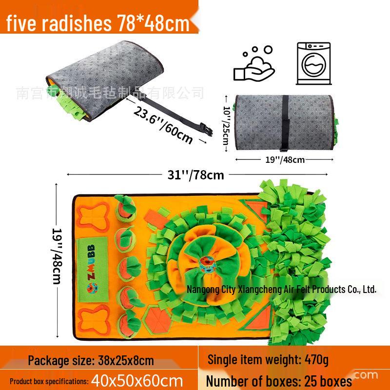 Spot Pet Sniffing Mat: Indoor Foraging and Slow Feeding Puzzle Toy for Dogs and Cats