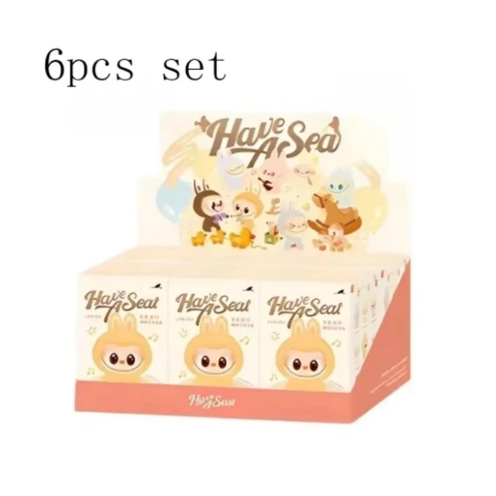 Mystery box Pro originální Lafufu 1:1 V2 Miniso Příšerky Smaltovaná Tvář PVC Figurka Stolní Super Prodejci Slepý Box