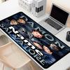 Custom Name Personalized Damon Salvatore Pattern Mousepad, Laptop PC Desk Mat, Decorative Desk Mat for Home Keyboard Pad Gift