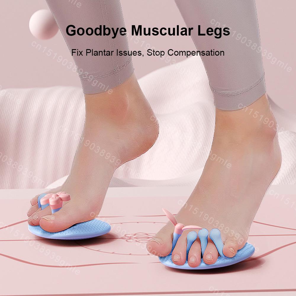 2Pcs Arch Foot Trainer Legs Toes Arch Training Device Arch Trainer Leg Toes Plantar Function Exerciser Leg Body Muscle Relex