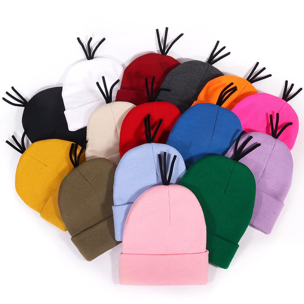 Minions Knitted Hat With Warmth For Halloween Cosplay And Casual Winter Wear