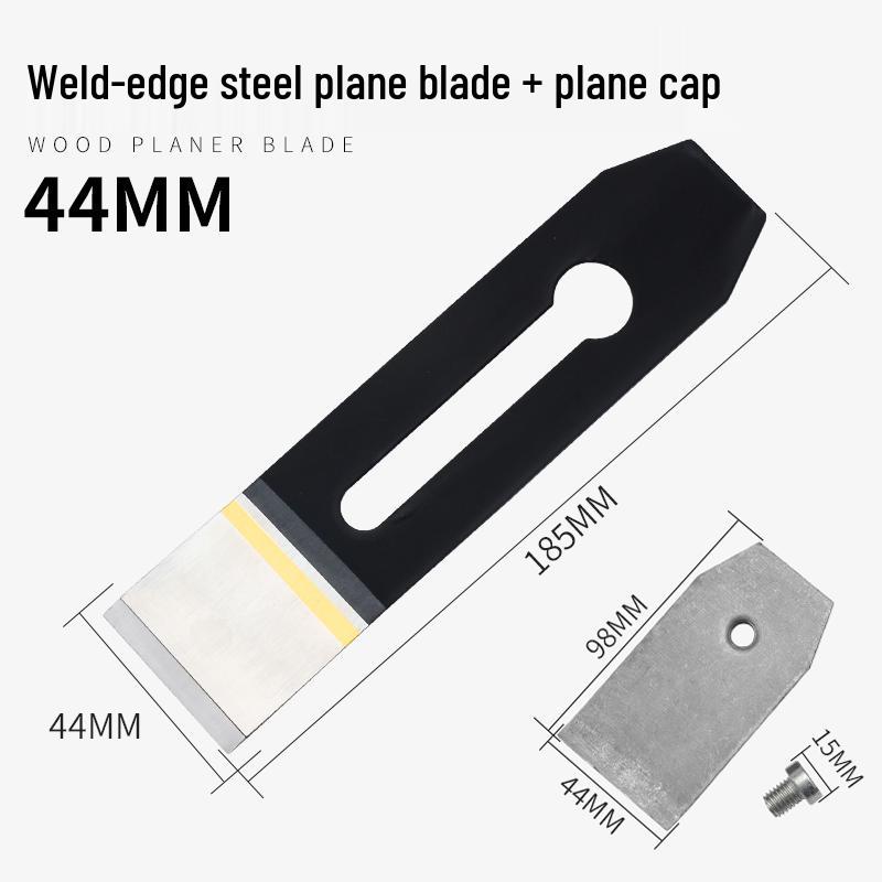Weld Peak High-Speed Steel Woodworking Plane Blade, 44/51mm Carpenter Hand Plane Blade