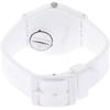 Swatch Quartz Movement 30M Water Resistant Watch 34Mm Black Dial Plastic Case Silicone Strap Women watches GW704