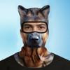 3D Cat Dog Animal Print Balaclava Motorcycle Motocross Biker Head Cover Ski Snowboard Mask Helmet Hood Cap Cycling Headgear Mask