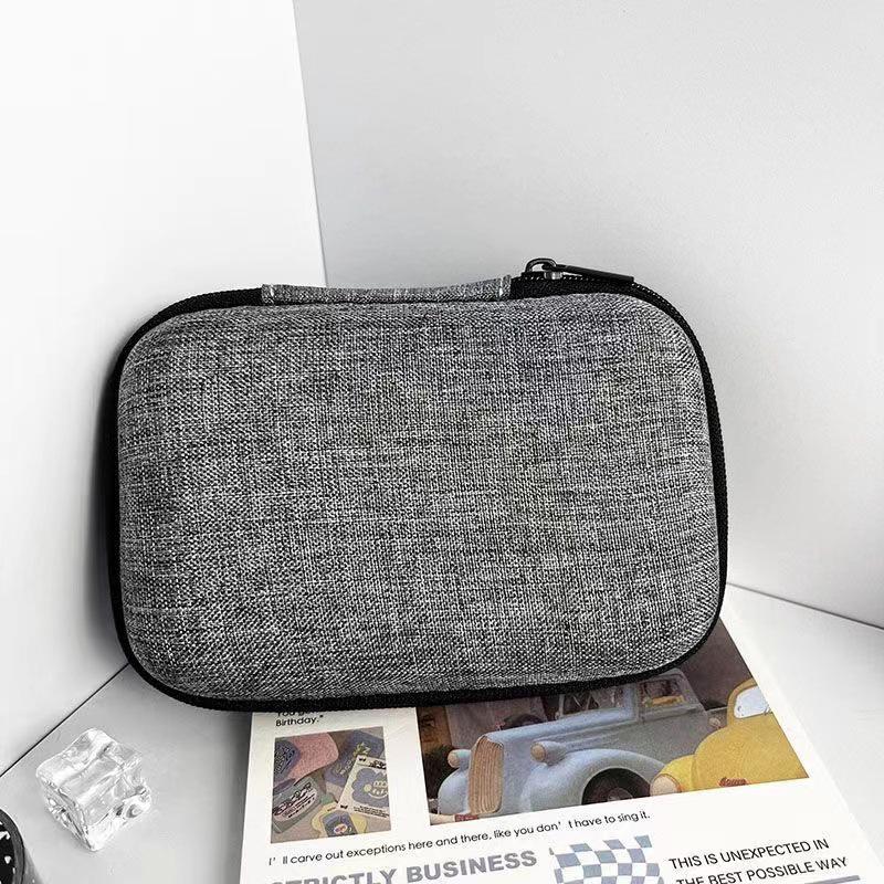 EVA Storage Bag: Camera, Earphones, Cables & Portable Hard Drive Organizer