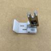 Plastic Chain 380 Chain Double Stitching Double Chain Presser Foot 1/4 Plastic Bottom Plate Presser Foot Oblique 2 Pin Front And