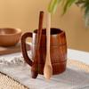 Long Handle Wooden Spoon - Japanese Korean Style for Seasoning, Honey, Stirring, and Coffee - Thin Handle Tableware.